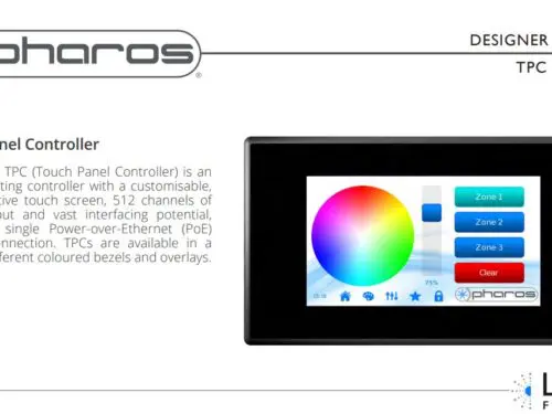 Pharos Designer TPC Touch Panel Controller