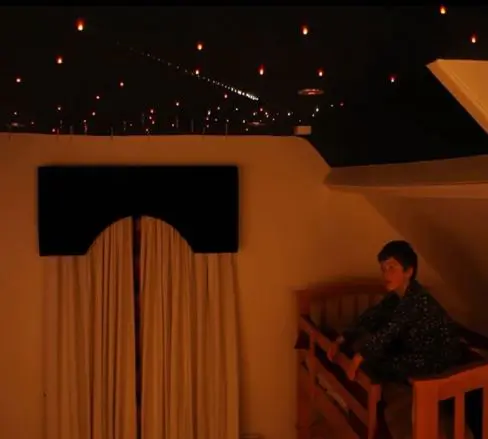 SS112+1 Shooting Star Ceiling UFO Fibre Optic