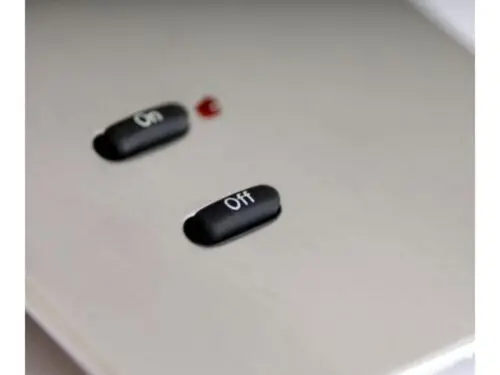 Rako RCS-02 2-Button Classic Panel with Screwless plate fixing