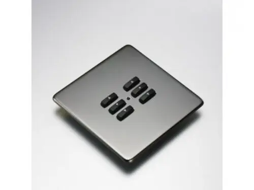 Rako WCM-060 6-Button Wired Modular Panel