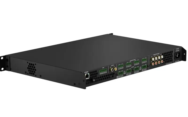 RTI Control AMP-8-125 - 8 Channel 125W 8Ω, 4 Channel 70/100V 250W DSP Matrix Amp - Image 2