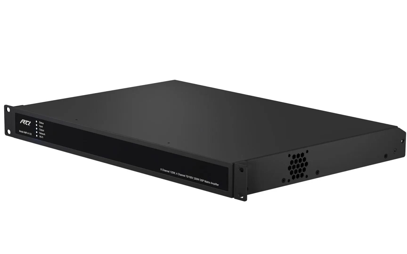RTI Control AMP-8-125 - 8 Channel 125W 8Ω, 4 Channel 70/100V 250W DSP Matrix Amp - Image 4