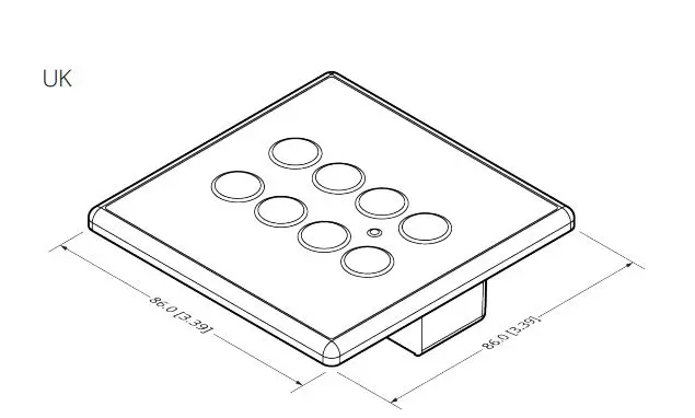 Pharos Controls BPS 8-button station - Image 5
