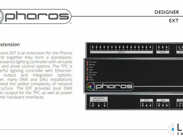 Pharos Designer EXT- TPC Extension