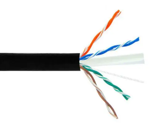 ICE Network Cat 6 Direct Burial Outdoor Shielded 1000 Feet Cable