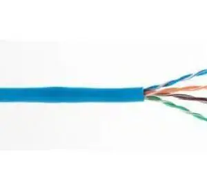 ICE Network CAT 6A LSZH – BLUE Low Smoke Zero Halogen Cat 6 Augmented Cable Blue – 1000 Feet