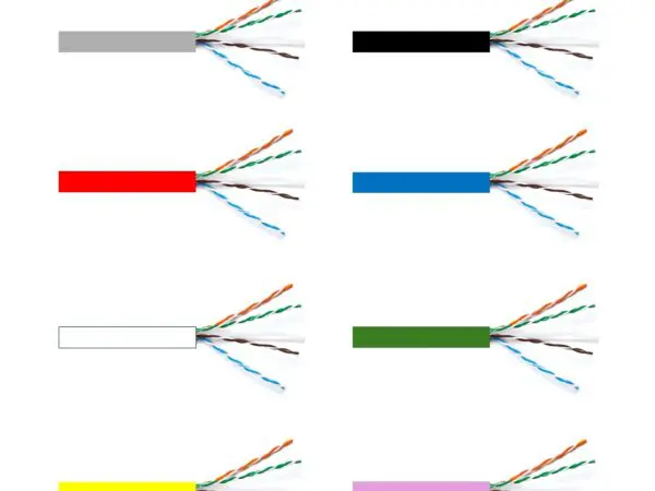ICE Network Cable CAT 6 LSZH 1000 Feet