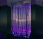 2M Fibre Optic Corona Rectangular Chandelier – Small