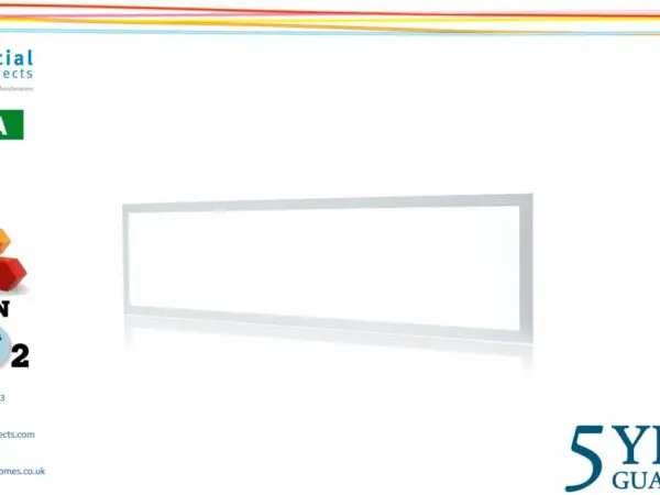 1200x300 PANEL LIGHT 40W LED 4000K