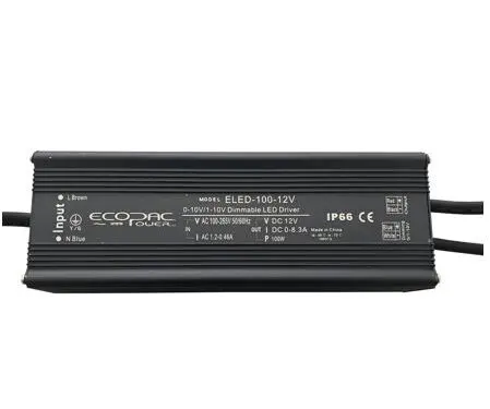 Ecopac 100W 0-10V Dimmable LED Drivers