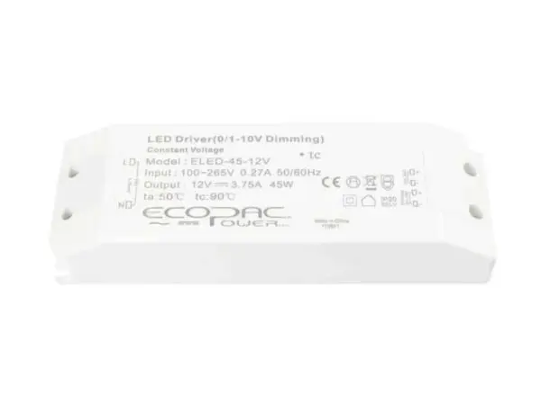 Ecopac 45W 0-10V Dimmable LED Drivers