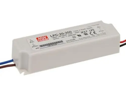 MEAN WELL LPC-20 Series Constant Current Non-Dim IP67 Driver