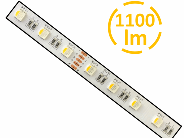 19.2 Watt per Metre 24volt QL PRO Series RGBW LED Ribbon Tape