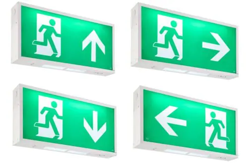 Emergency Lighting LED Sign 101625 Wall Mounted - Image 2