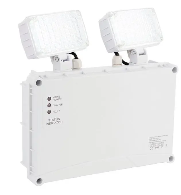 Emergency Lighting LED 72643 IP65 Wall Mounted 3W Frog Eye