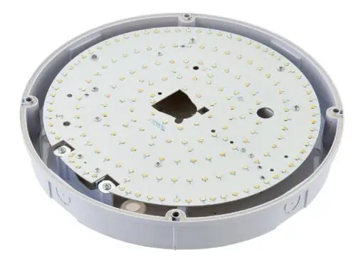 LED Emergency Lighting FORCA Bulkhead 77901 CCT IP65 18W Microwave - Image 2