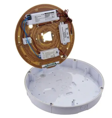 LED Emergency Lighting FORCA Bulkhead 77901 CCT IP65 18W Microwave - Image 3