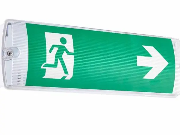 Emergency Lighting LED Sign 91146 IP65 Wall Mounted 4.5W