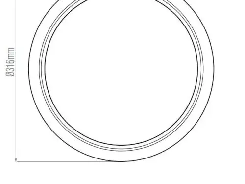 Saxby HeroPRO CCT Tri Wattage Bulkhead Emergency 95540