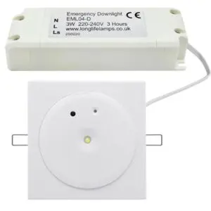 Emergency Downlight EMLO4D LED Non-Maintained