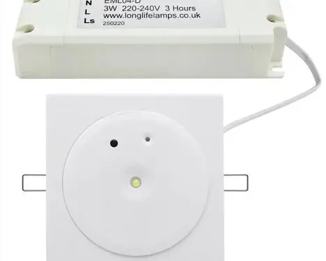 Emergency Downlight EMLO4D LED Non-Maintained