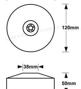 Emergency Downlight EMLO5D Surface Mount LED Maintained - Image 2