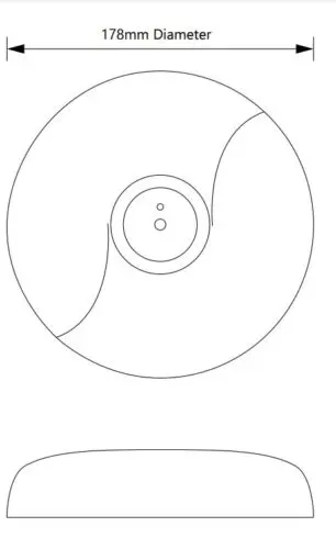 Emergency Lighting SOLO OLS/C/NM3 Surface Round Open Area - Image 3