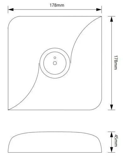 One-LUX SOLO Surface Mount Non-maintained LED Emergency OLS/S/NM3 - Image 3