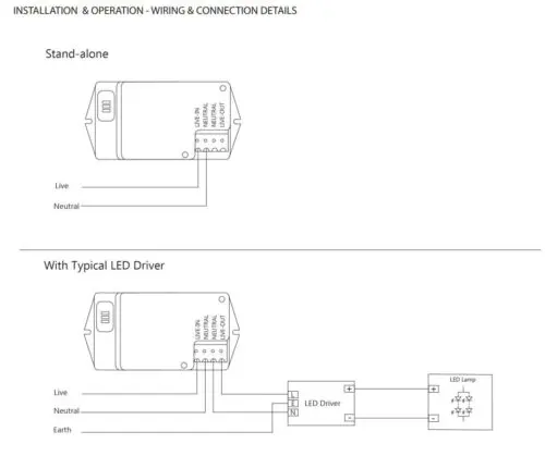 One-LUX ONE-SENSE OS-5.8C – CASAMBI Microwave Sensor - Image 4
