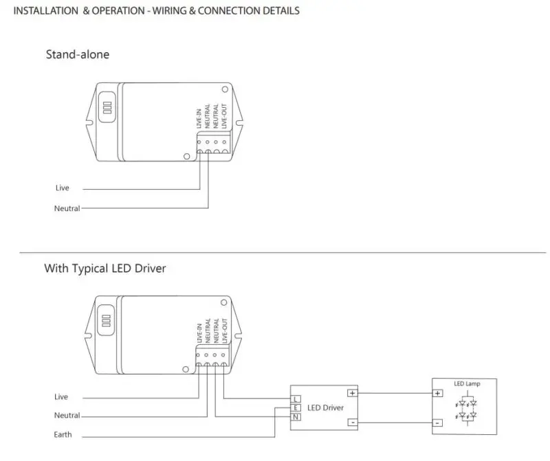 One-LUX ONE-SENSE OS-5.8C – CASAMBI Microwave Sensor - Image 4