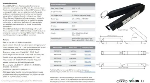Omni-LED FLEXI RBF Articulated LED Remote Box Emergency - Image 2