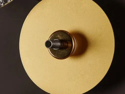 DEC006 Art Deco Brass Style Glass Wall Light