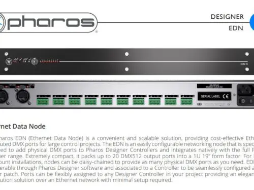 Pharos Designer EDN Ethernet Data Node