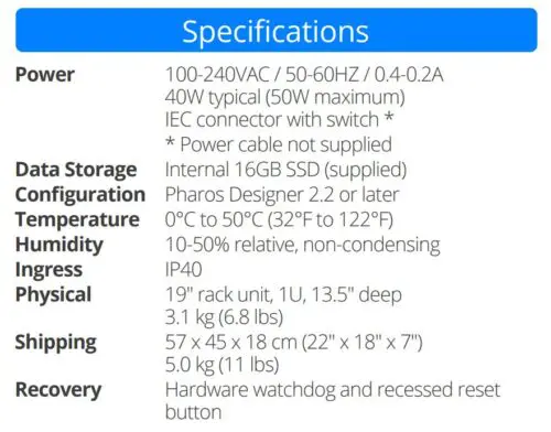 Pharos Designer VLC Lighting Controller - Image 5