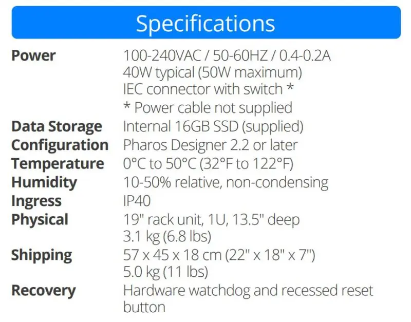 Pharos Designer VLC Lighting Controller - Image 5