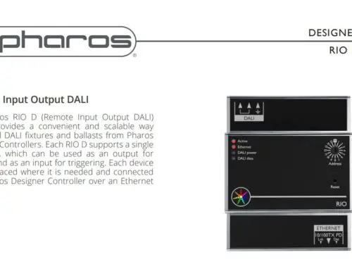 Pharos Designer RIO D