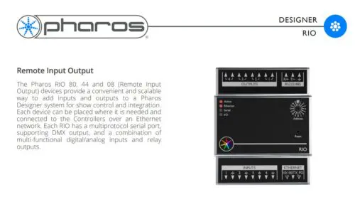 Pharos Designer RIO