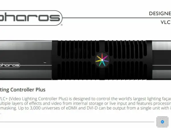 Pharos Designer VLC+ Lighting Controller