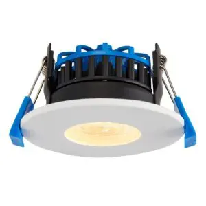 4W 6W 8W Saxby Fire Rated ShieldPRO Tri Wattage 4CCT Downlight 102630