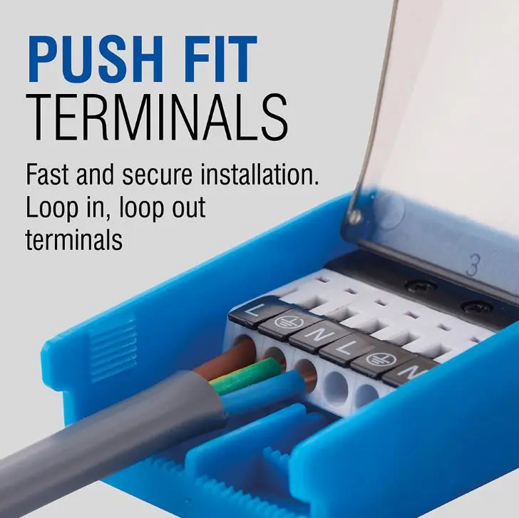 4W 6W 8W Saxby Fire Rated ShieldPRO Tri Wattage 4CCT Downlight 102630 - Image 2