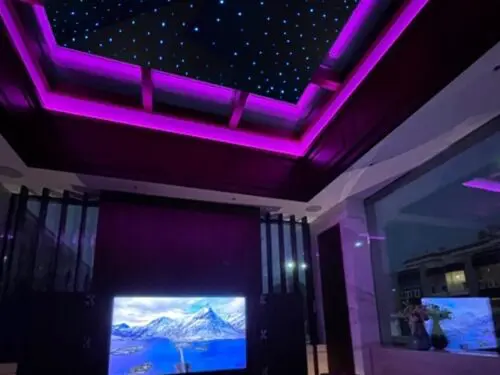 Mini 100 Fibre Optics Stars Ceiling Kit