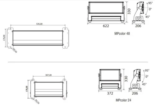 STUDIO DUE Wall washer: MPCOLOR 96 RGBW (it.194010) - Image 3