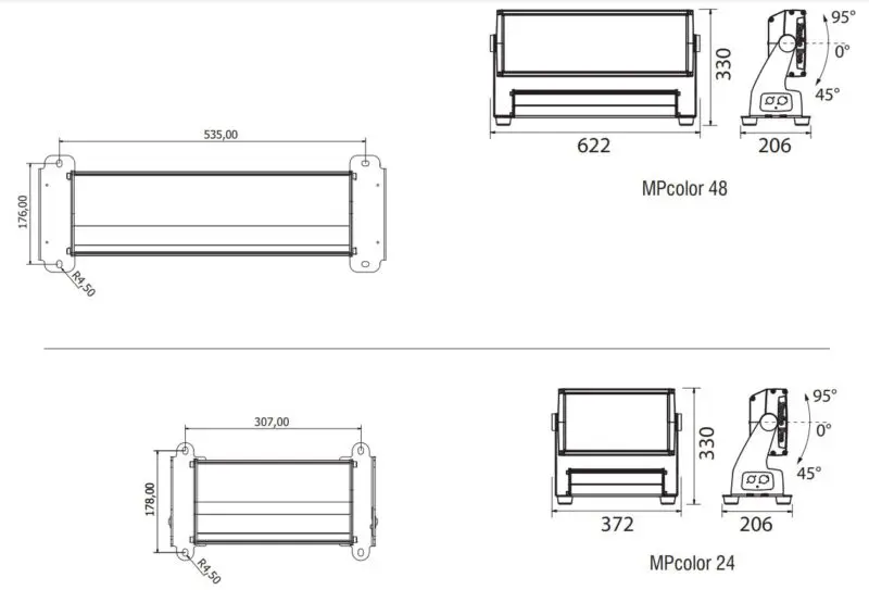 STUDIO DUE Wall washer: MPCOLOR 96 RGBW (it.194010) - Image 3