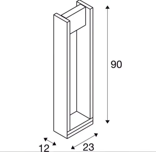 QUAD POLE Outdoor LED Floor Stand 3000K Anthracite - Image 5
