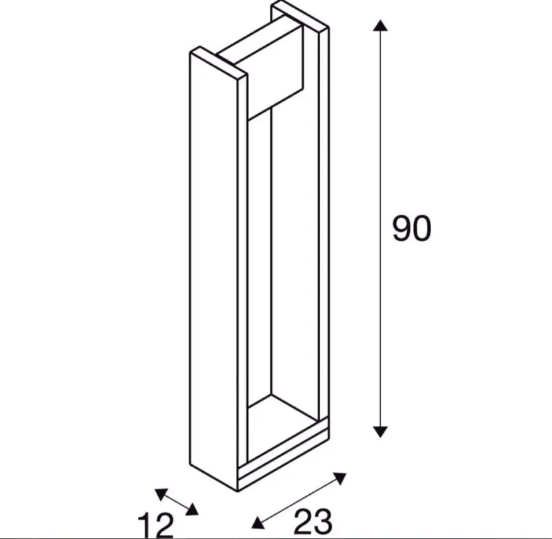 QUAD POLE Outdoor LED Floor Stand 3000K Anthracite - Image 5