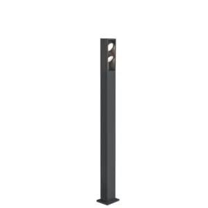 ESKINA FRAME 175 Pole Double Anthracite Free-Standing Lamp 27W 3000/4000K 95°