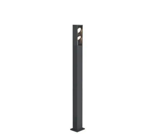 ESKINA FRAME 175 Pole Double Anthracite Free-Standing Lamp 27W 3000/4000K 95°