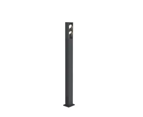 ESKINA FRAME 175 Pole Double Anthracite Free-Standing Lamp 27W 3000/4000K 95° - Image 3