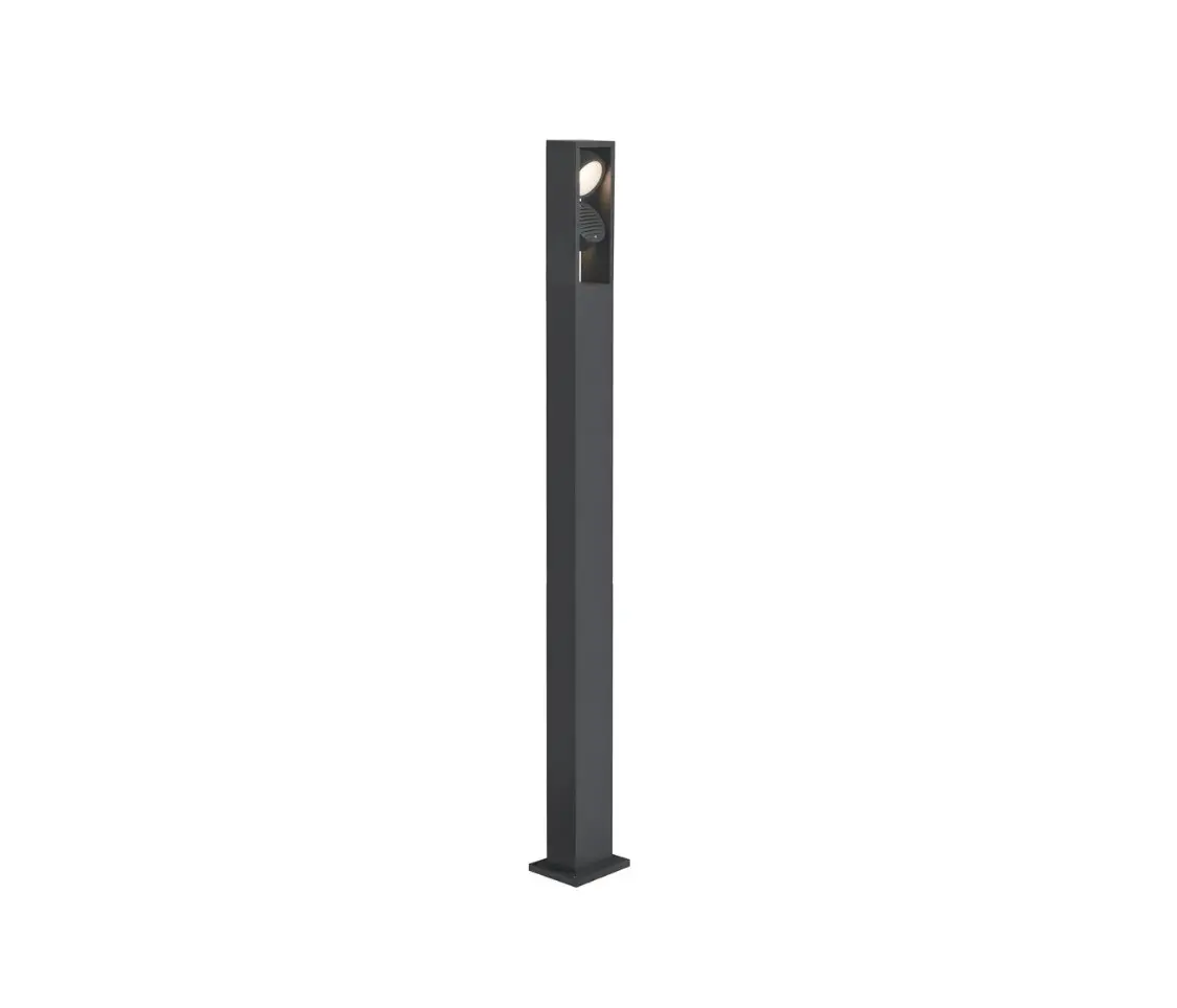 ESKINA FRAME 175 Pole double anthracite free-standing lamp 27W 3000/4000K 95° - Image 4