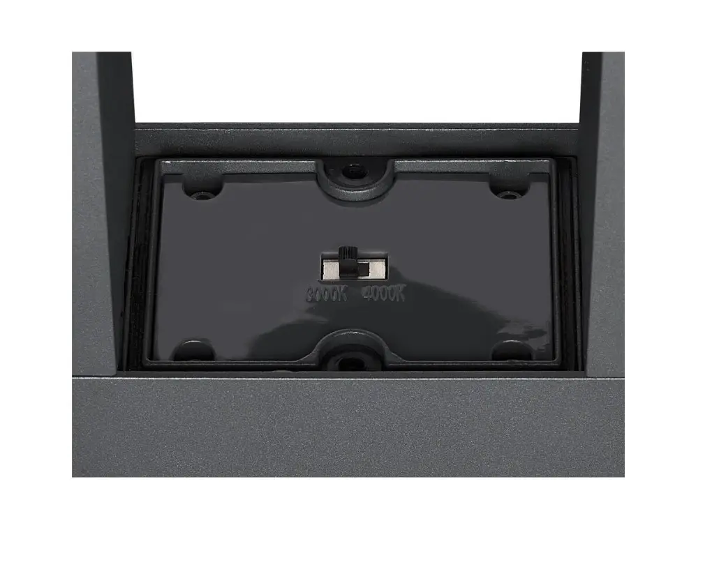 ESKINA FRAME 175 Pole double anthracite free-standing lamp 27W 3000/4000K 95° - Image 5